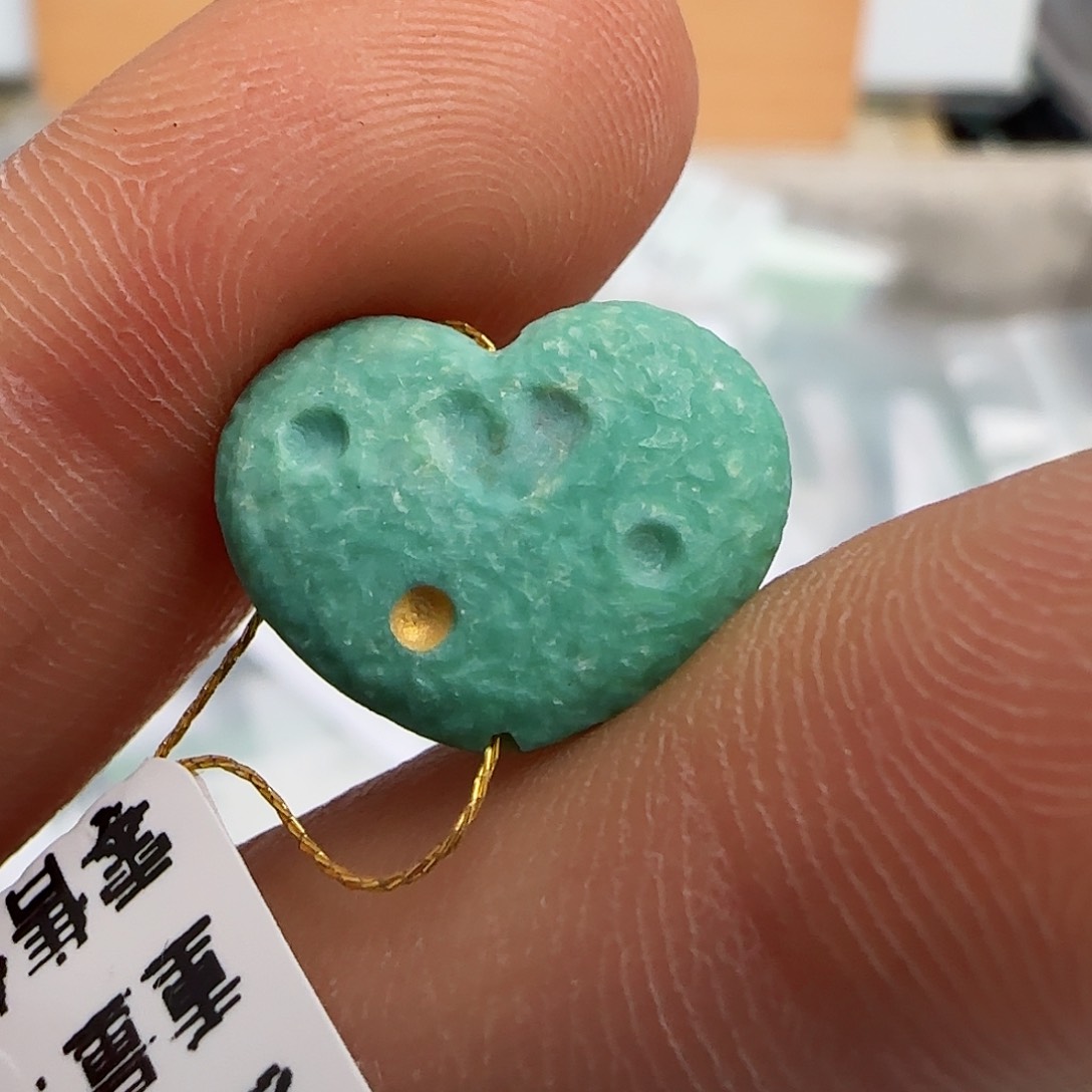 绿松石珠宝半成品未镶嵌