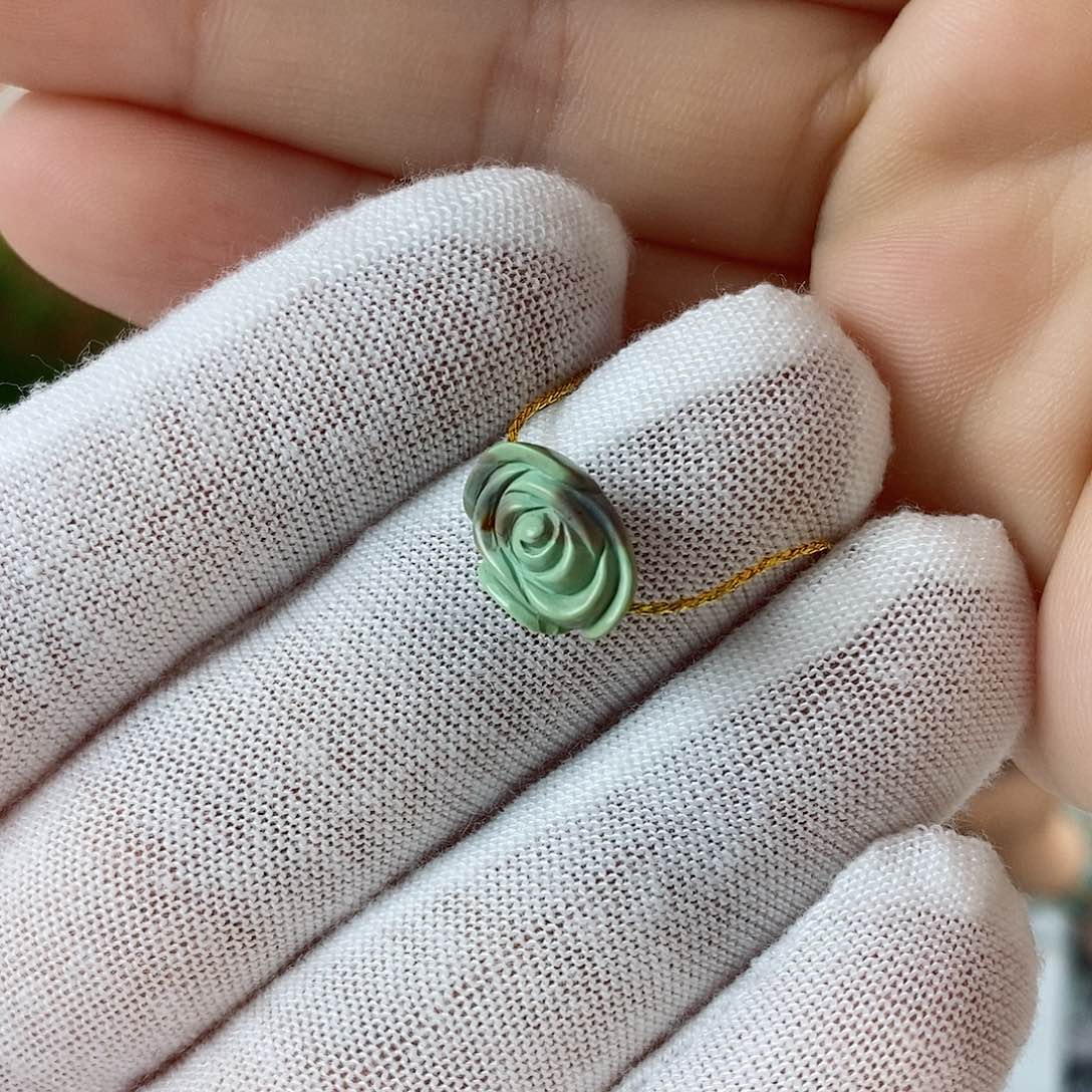 绿松石珠宝奇石未镶嵌