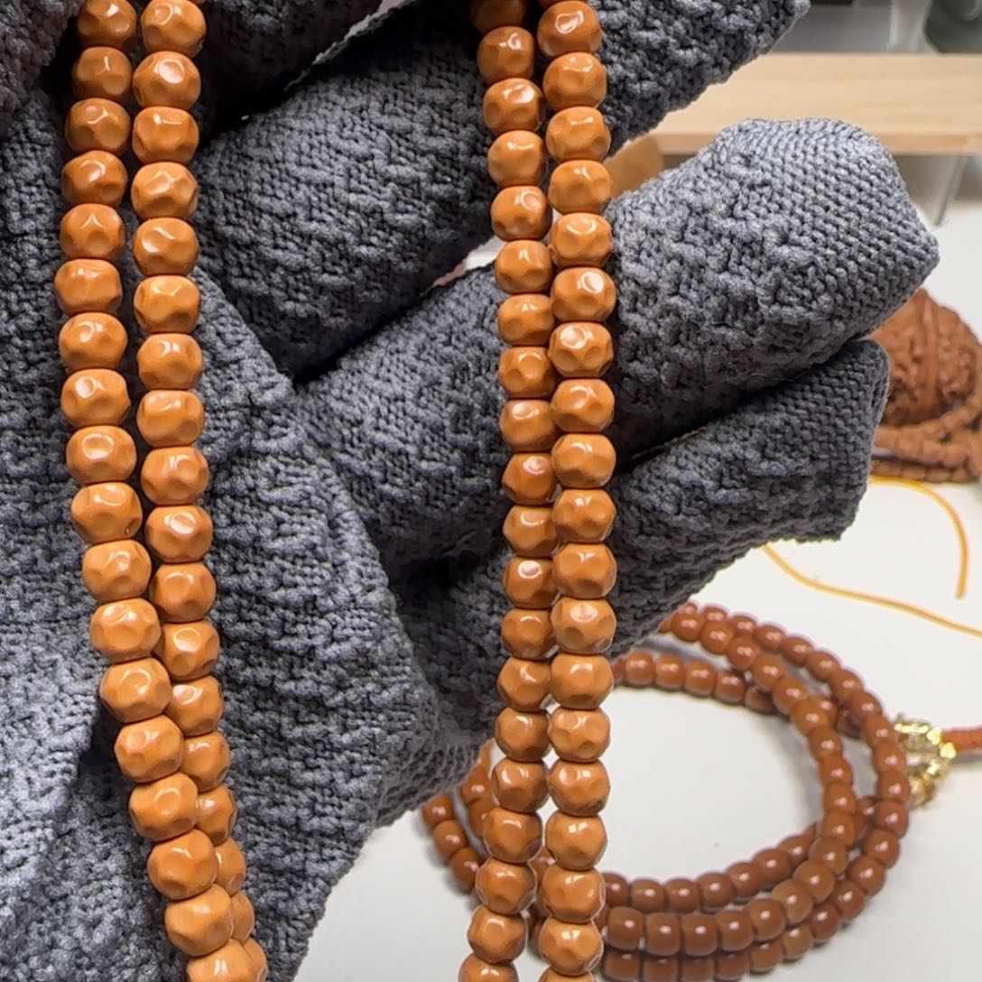 橄榄核手串老挝脖挂糖果无相5.7福利