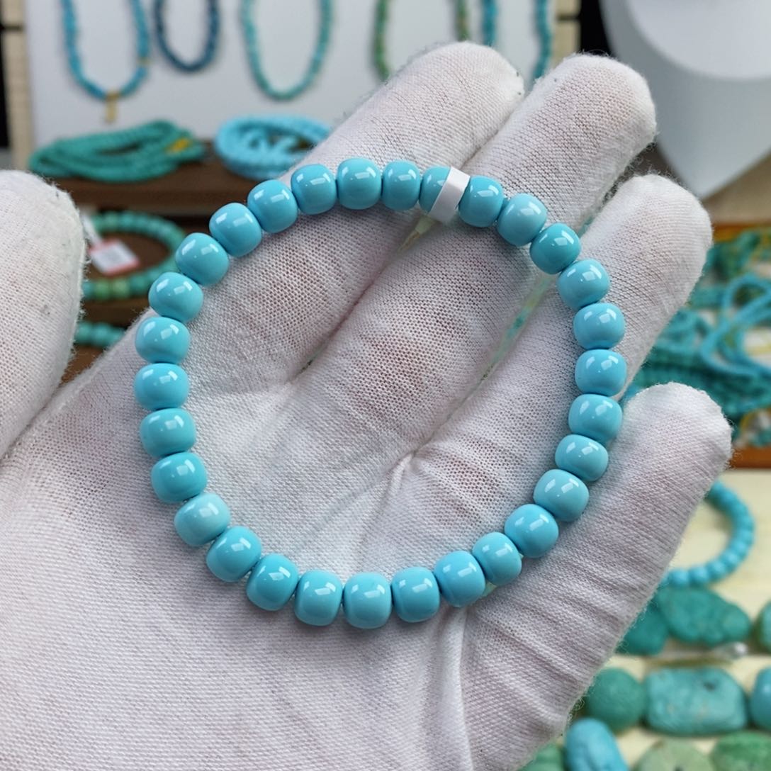 未镶嵌绿松石手串