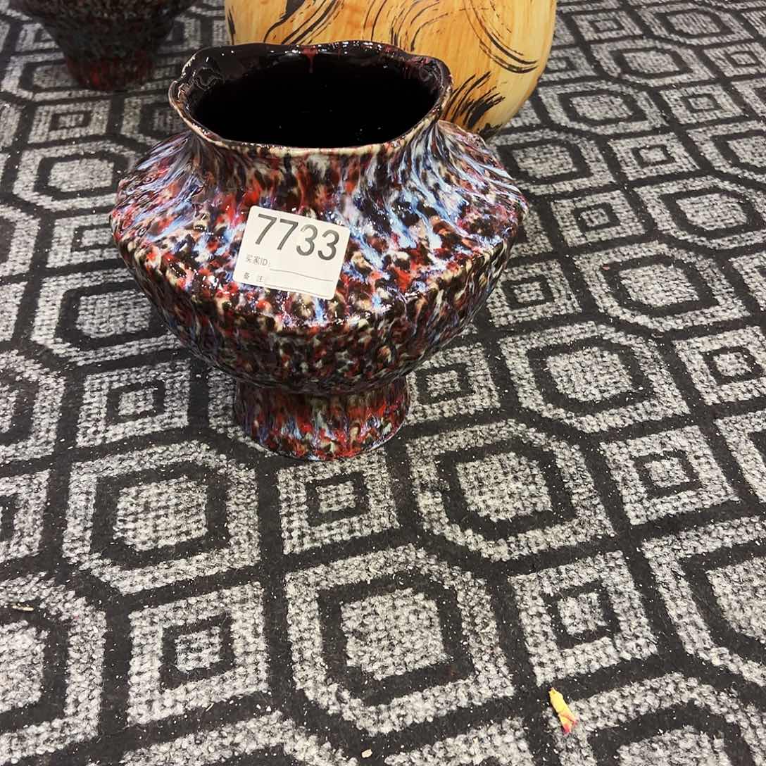 瓶S****y7733高23口12陶瓷花瓶无孔