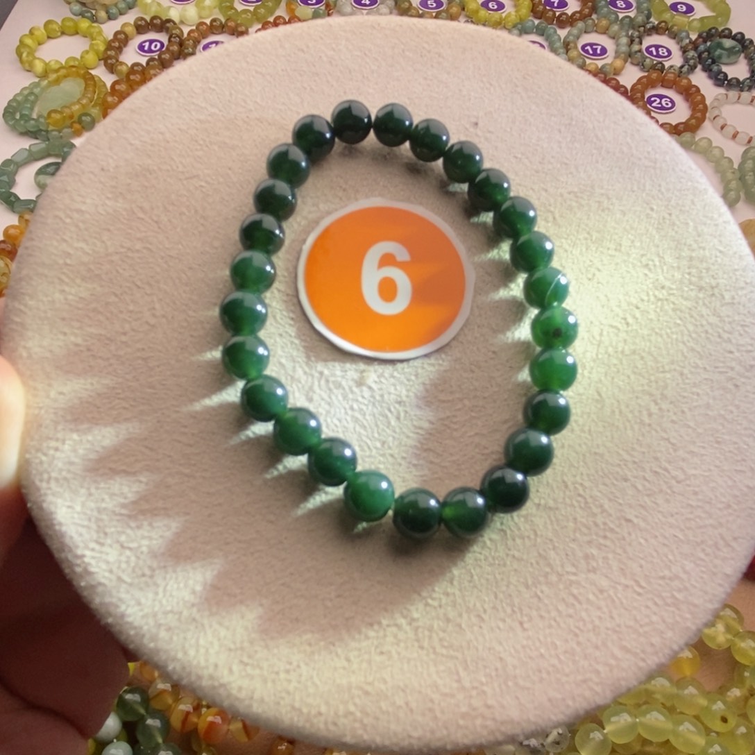 蛇纹石玉未镶嵌手串