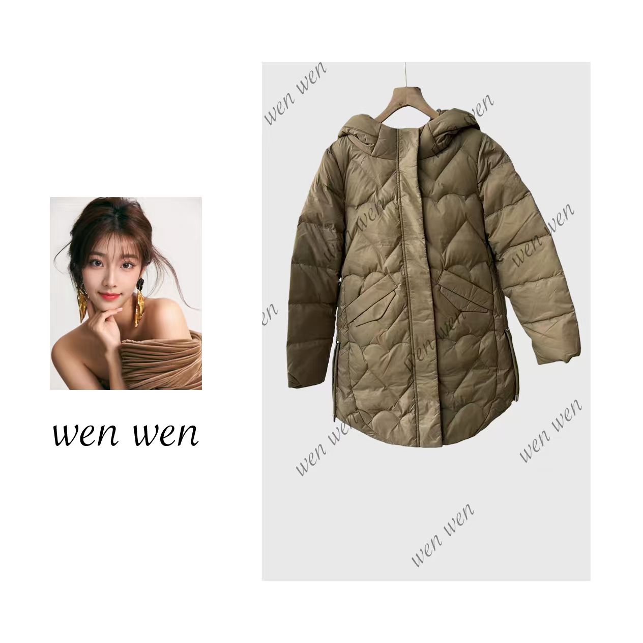 【文WENWEN】2025新款女装外套  A0181
