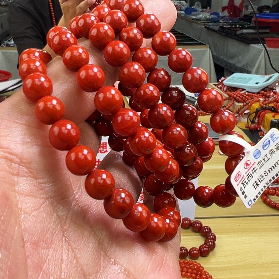 南红玛瑙买未镶嵌8mmmm