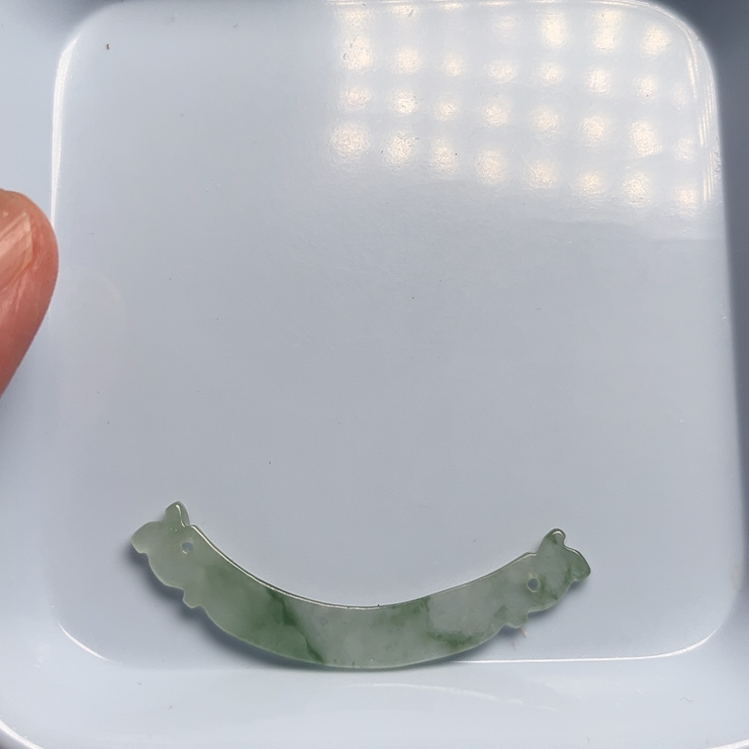 颈饰未镶嵌翡翠天然翡翠