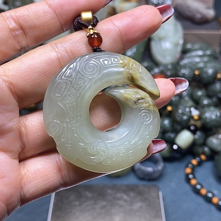 和田玉挂件未镶嵌