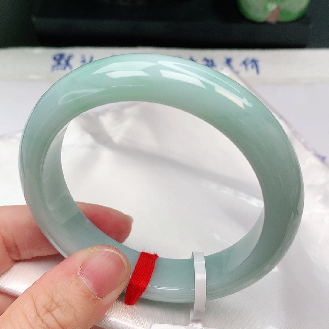 未镶嵌手镯翡翠57-58圈