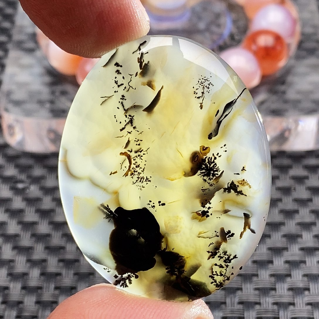 玛瑙/玉髓未镶嵌吊坠(不含链)512