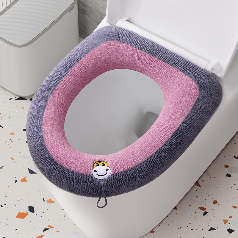 【拍一发三】加厚四季通用带提手马桶垫马桶套坐便套