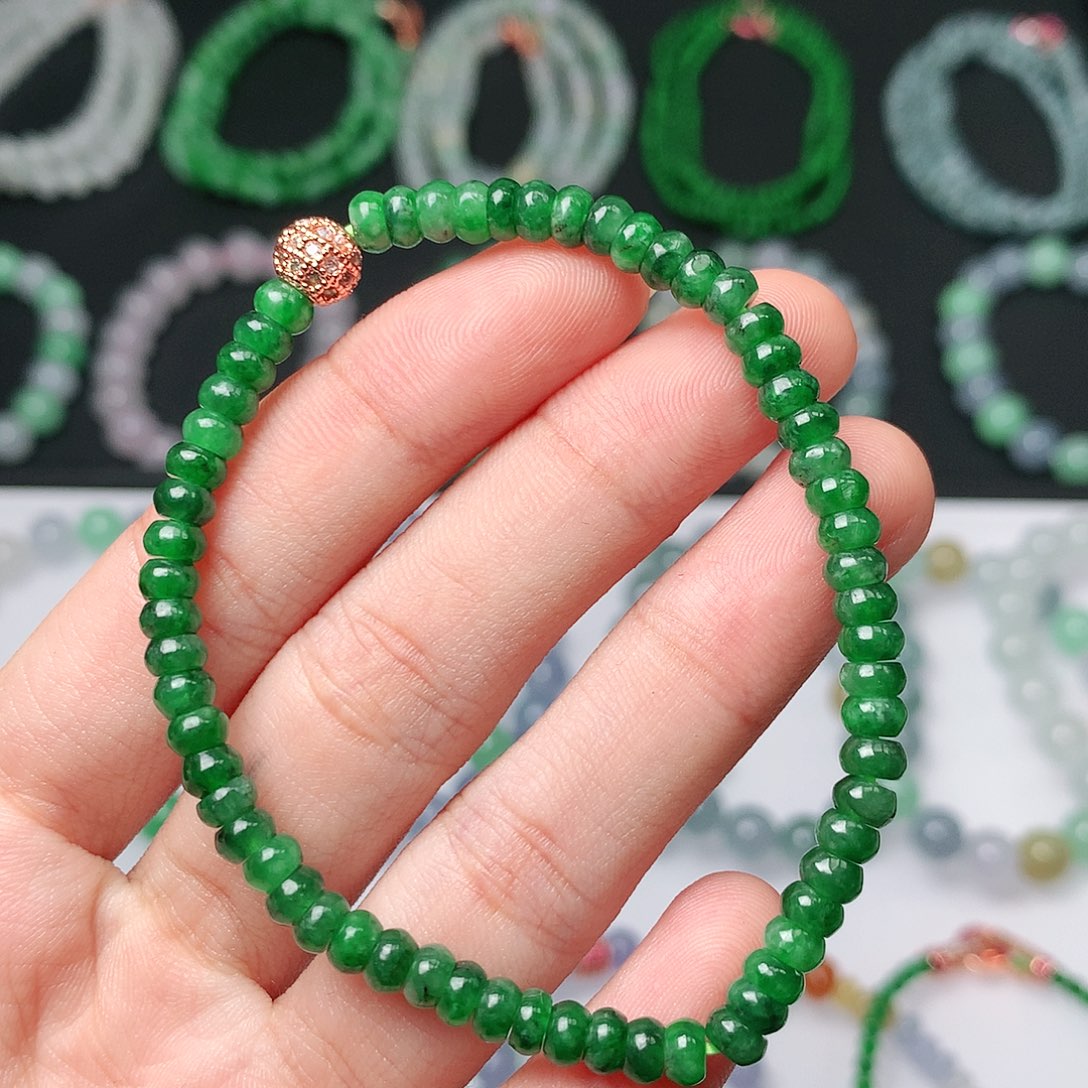 未镶嵌翡翠手链翡翠