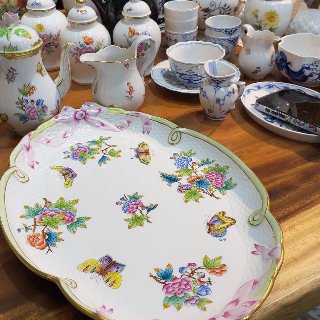 瓷片中古赫伦维多利亚