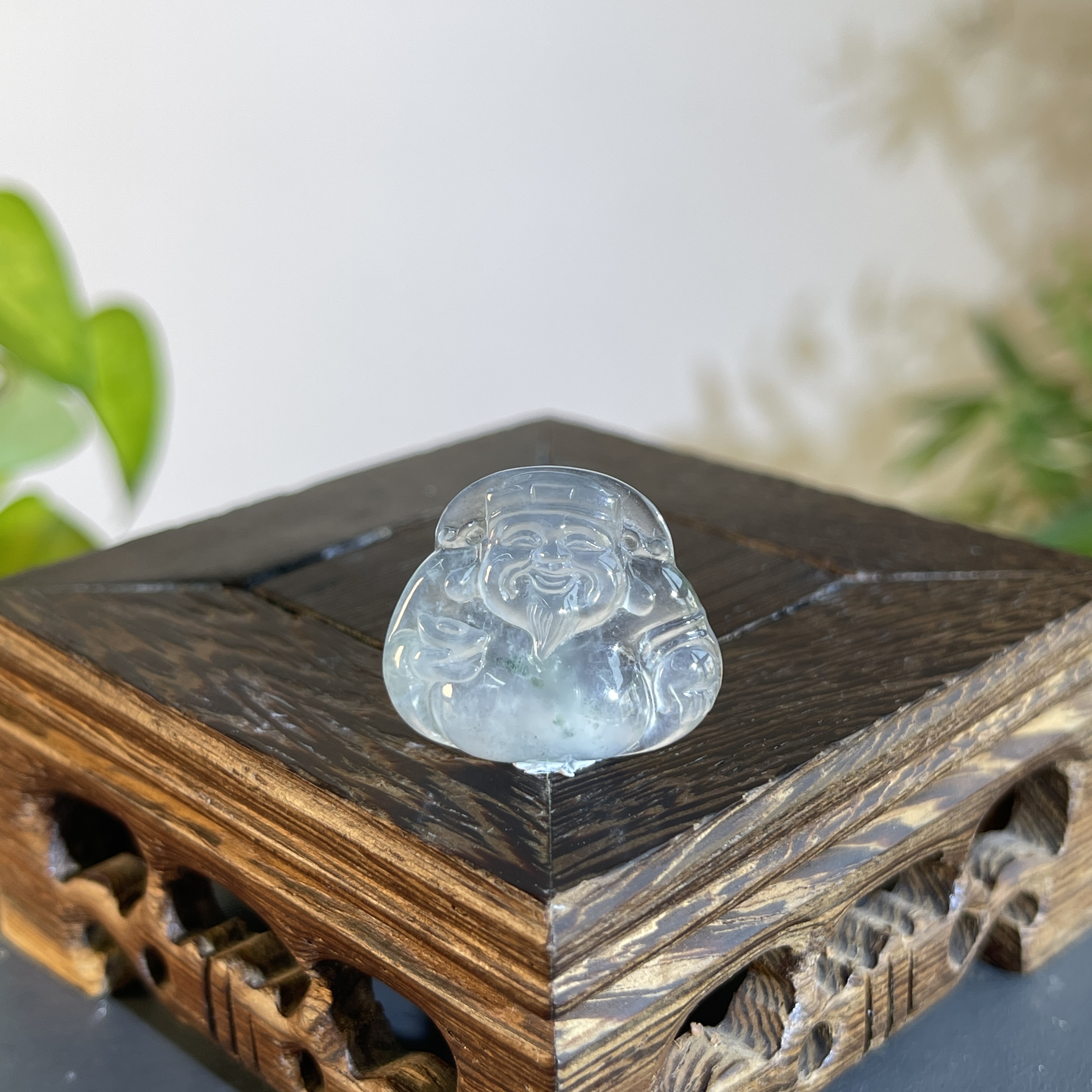 JTB23-191 天然缅甸A货翡翠 财神