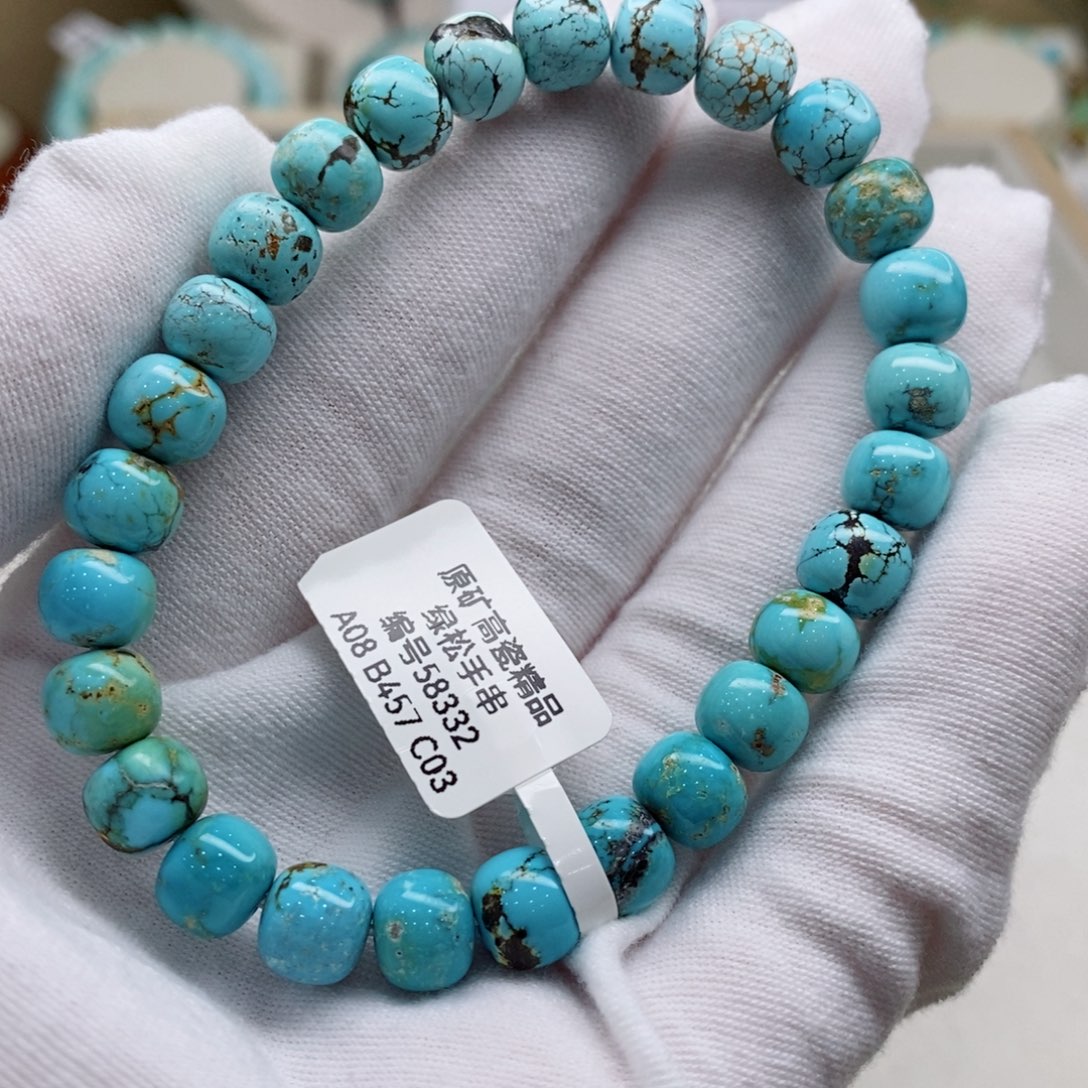 绿松石珠宝奇石未镶嵌