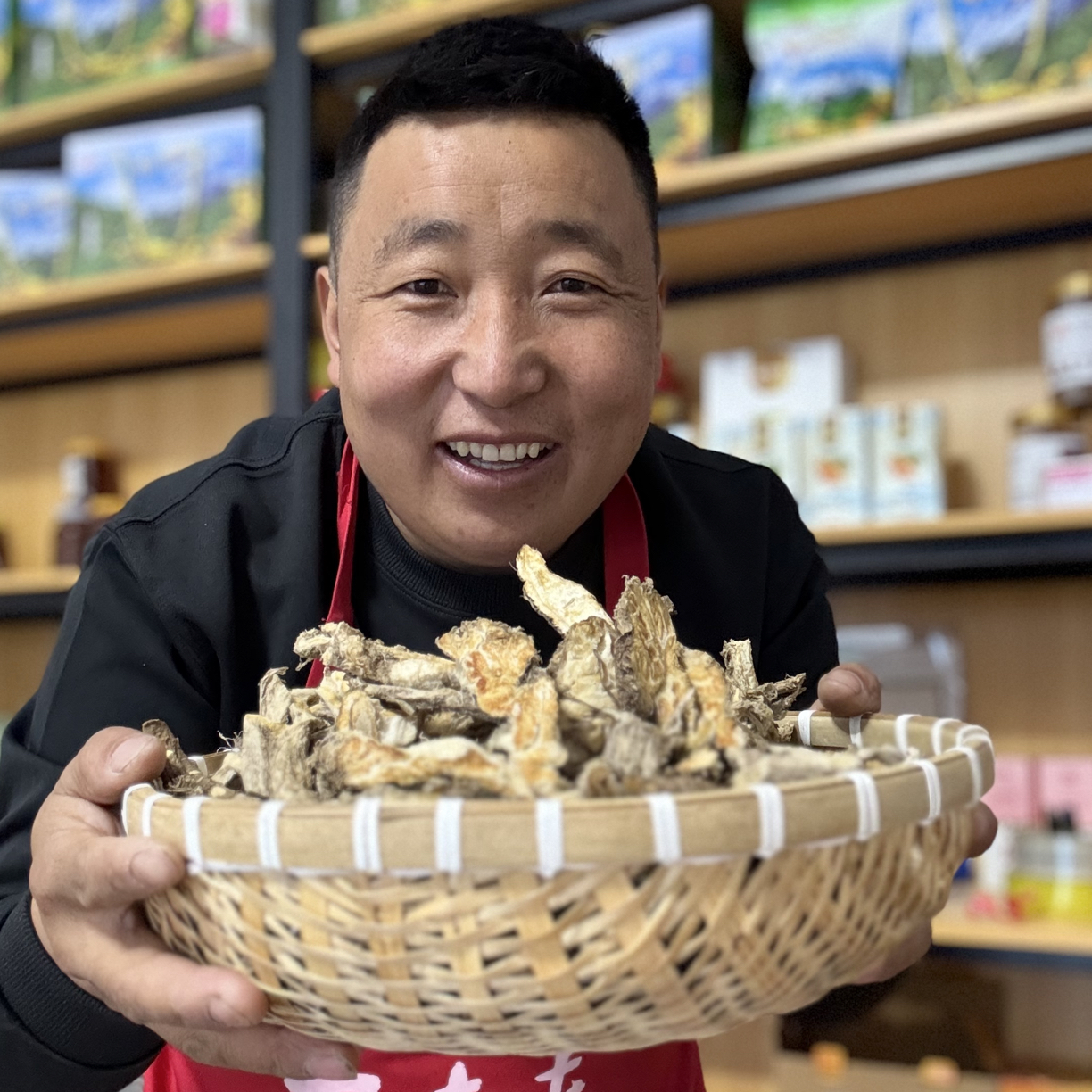 川西高原无人区原生态[藏当归片]自然晒干