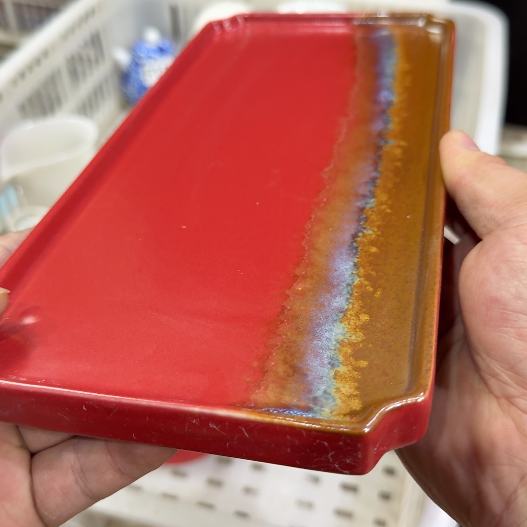 微瑕疵介意勿拍陶瓷器皿W863