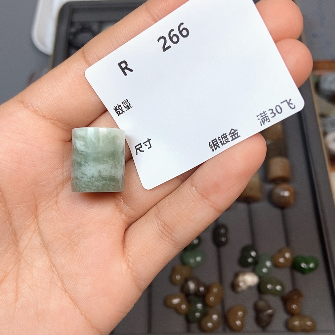 颈饰未镶嵌和田玉（糖玉）R266
