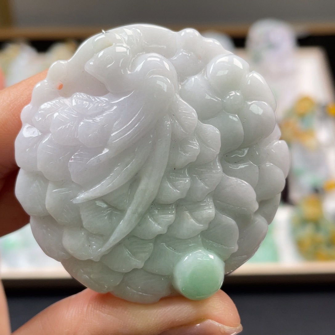 翡翠吊坠(不含链)未镶嵌