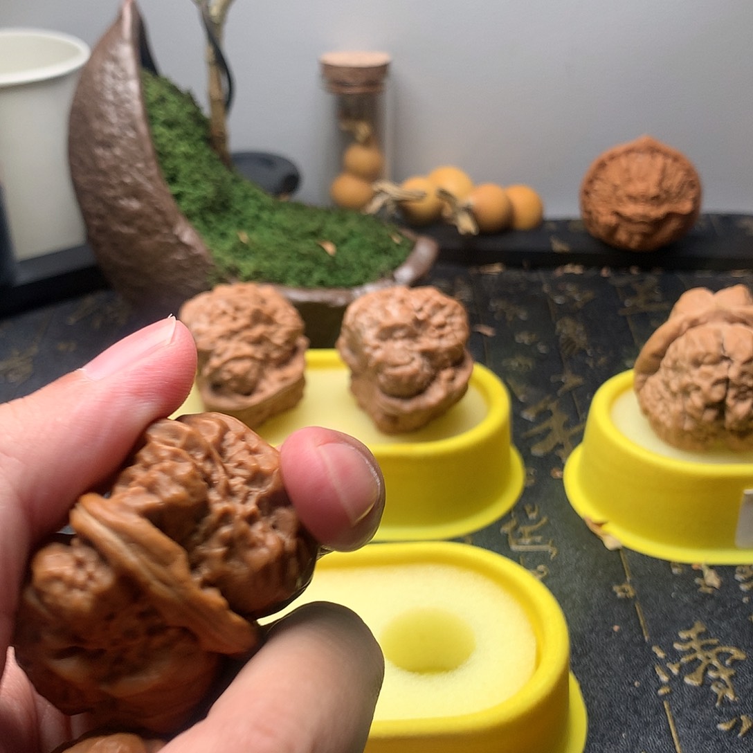 文玩核桃把件V*精品蛤蟆头42尺全品