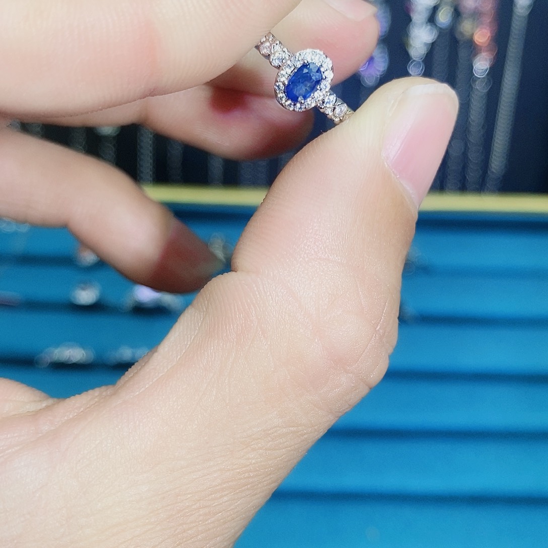 紫晶珠宝半成品银S925镶嵌