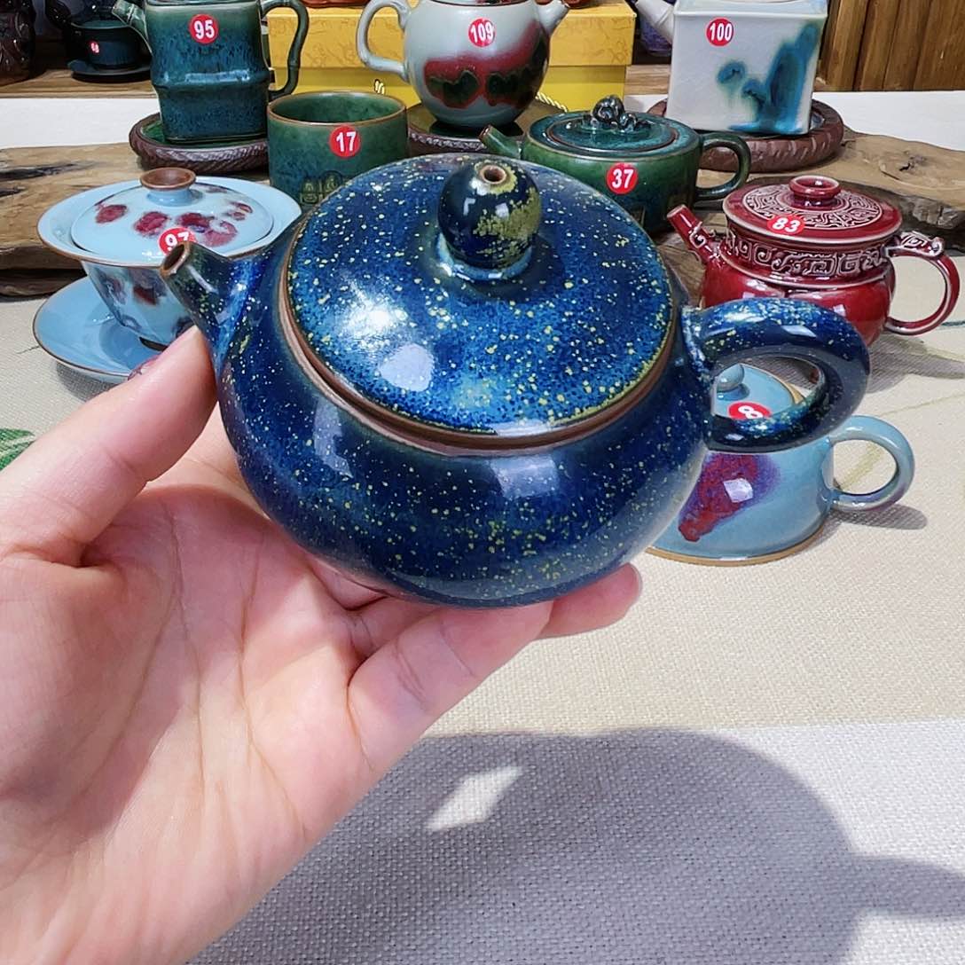 壶禹州钧瓷艺术作品