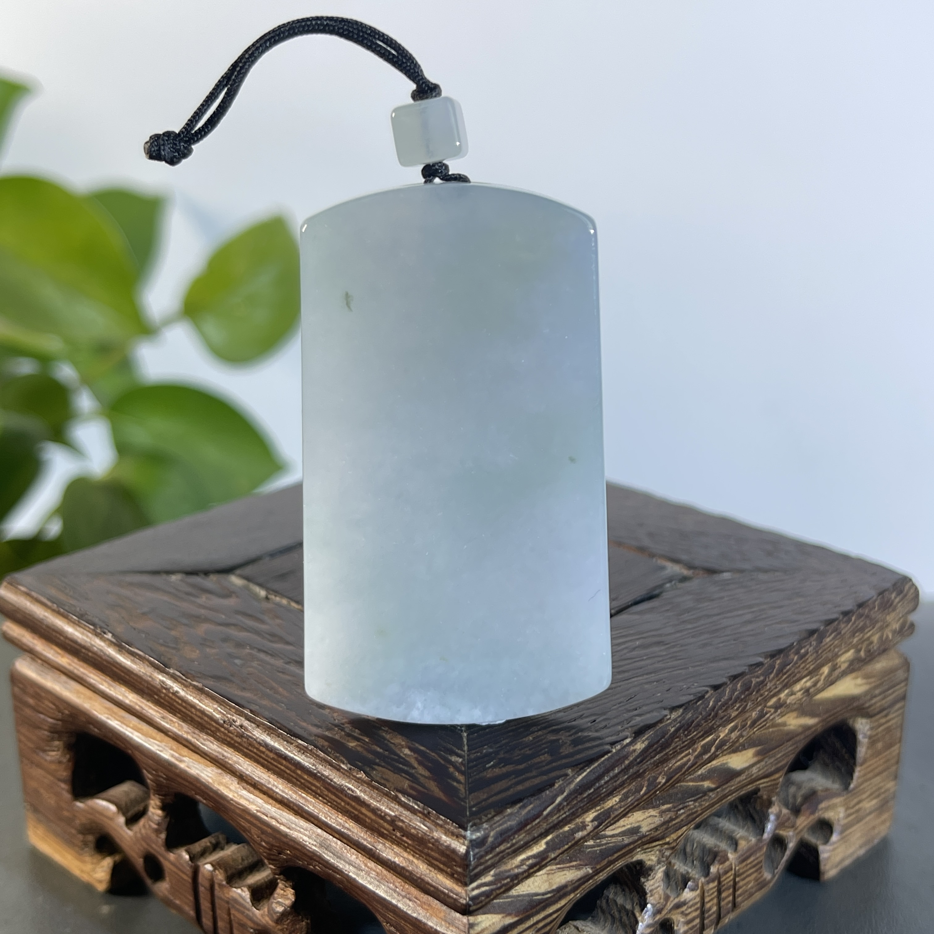 JYB23-72  天然缅甸A货翡翠  无事牌