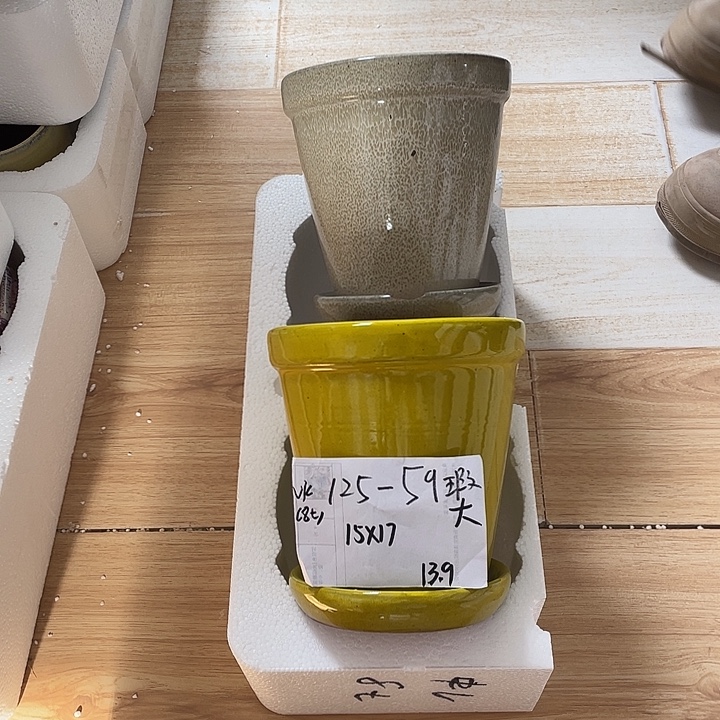 粗陶多肉花盆微瑕59