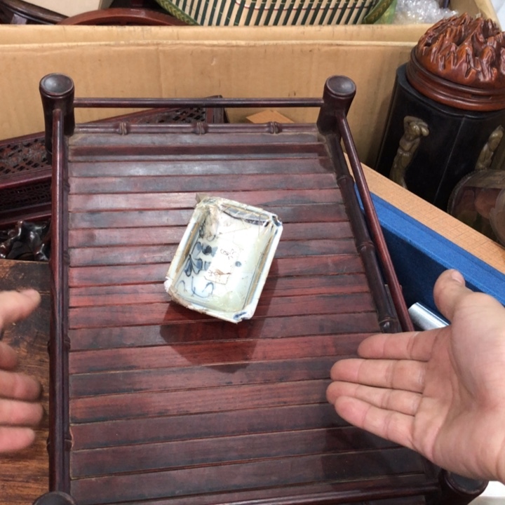 陶瓷孤品单件车里拍