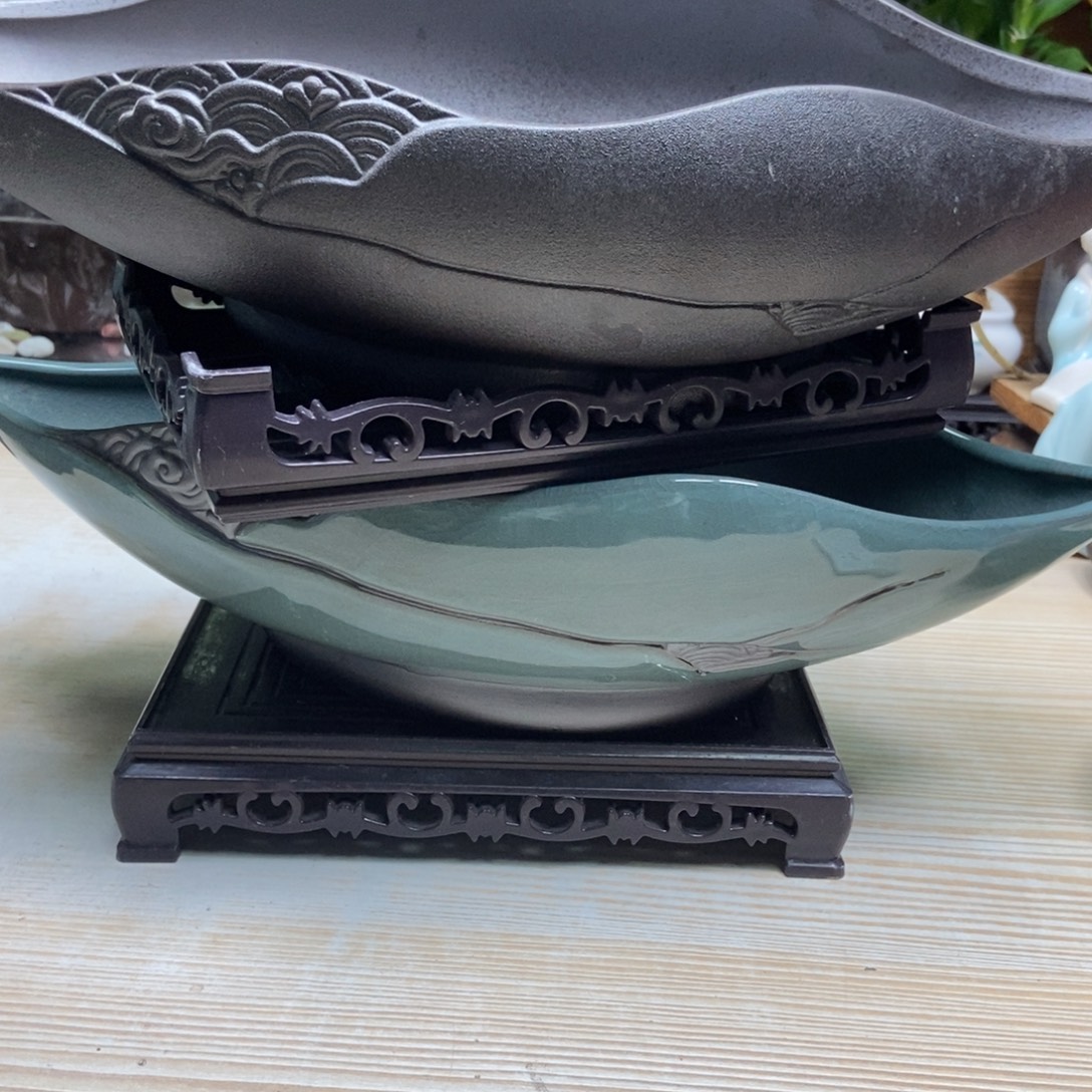 瓷片陶瓷花盆陶瓷艺术