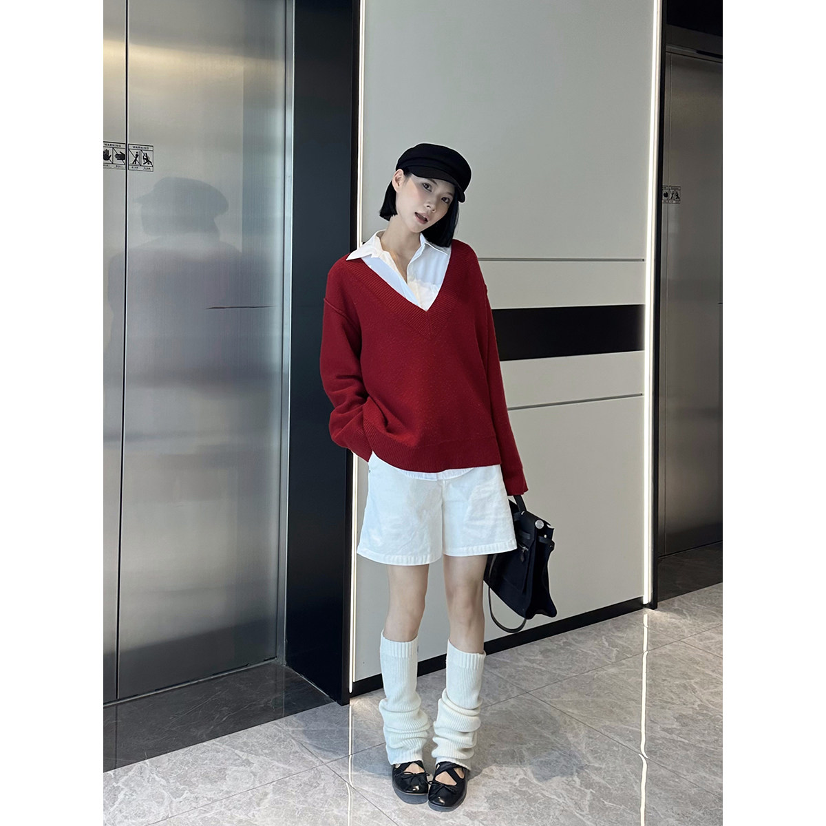 SOLSOL买手店 MANZANILLA设计师品牌 24秋冬 V领刺绣衣