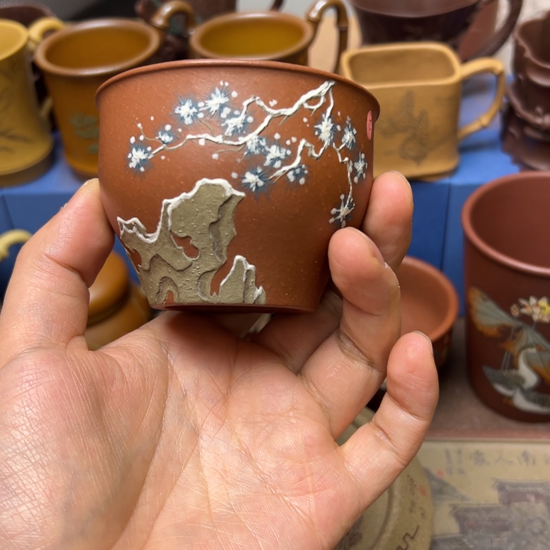 紫砂茶杯紫砂主人杯140cc