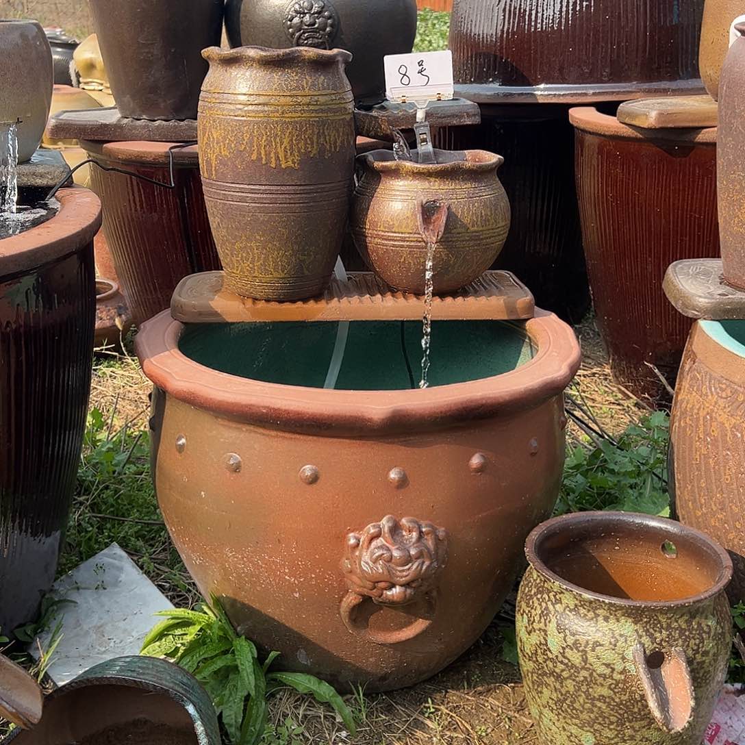 紫砂花盆整套流水