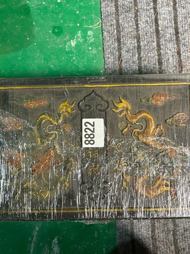 8822 长形木头盒子