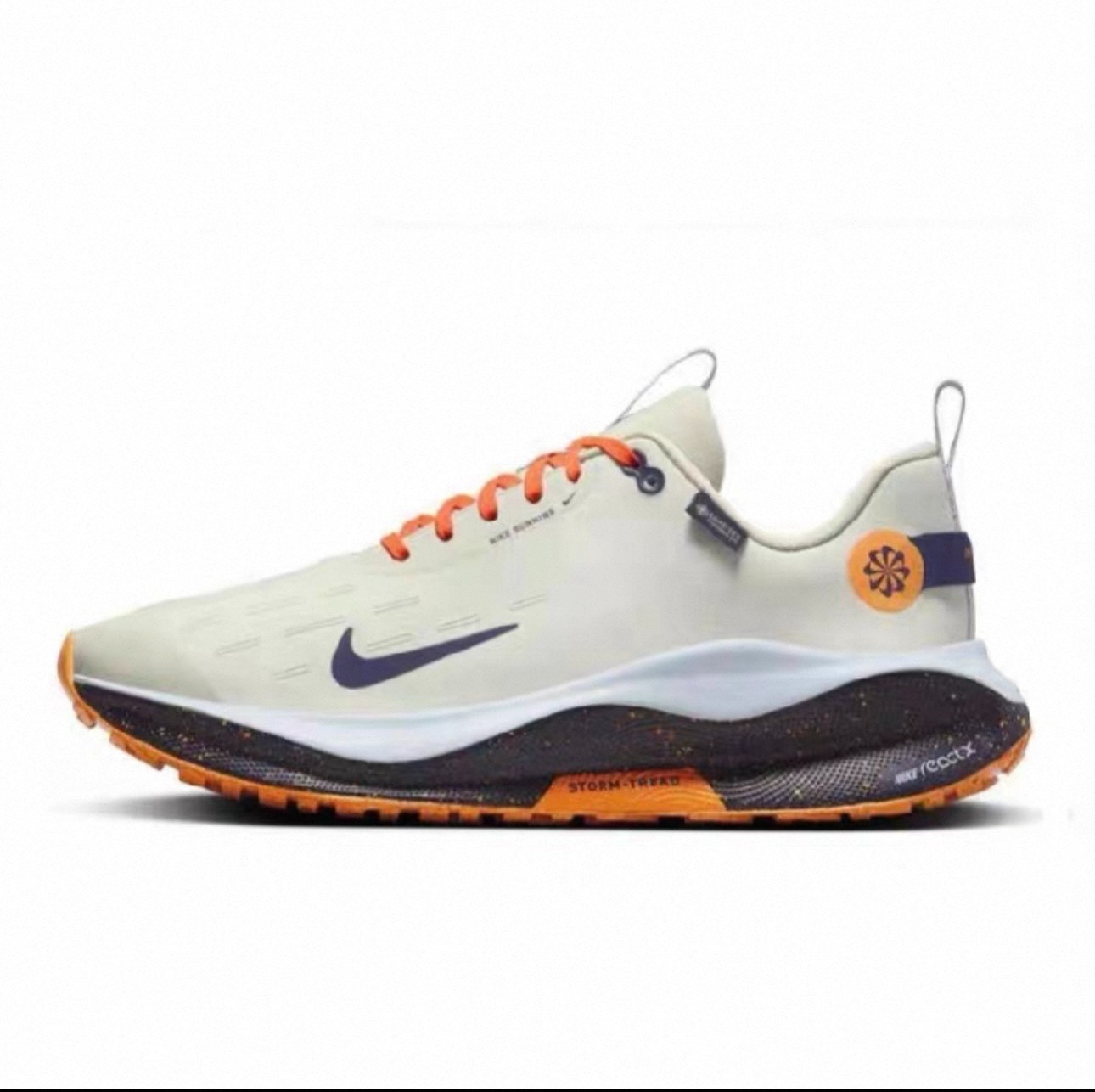 NIKE/耐克Run 4防滑耐磨防水 低帮跑步鞋男款 海玻璃蓝FB2204-002