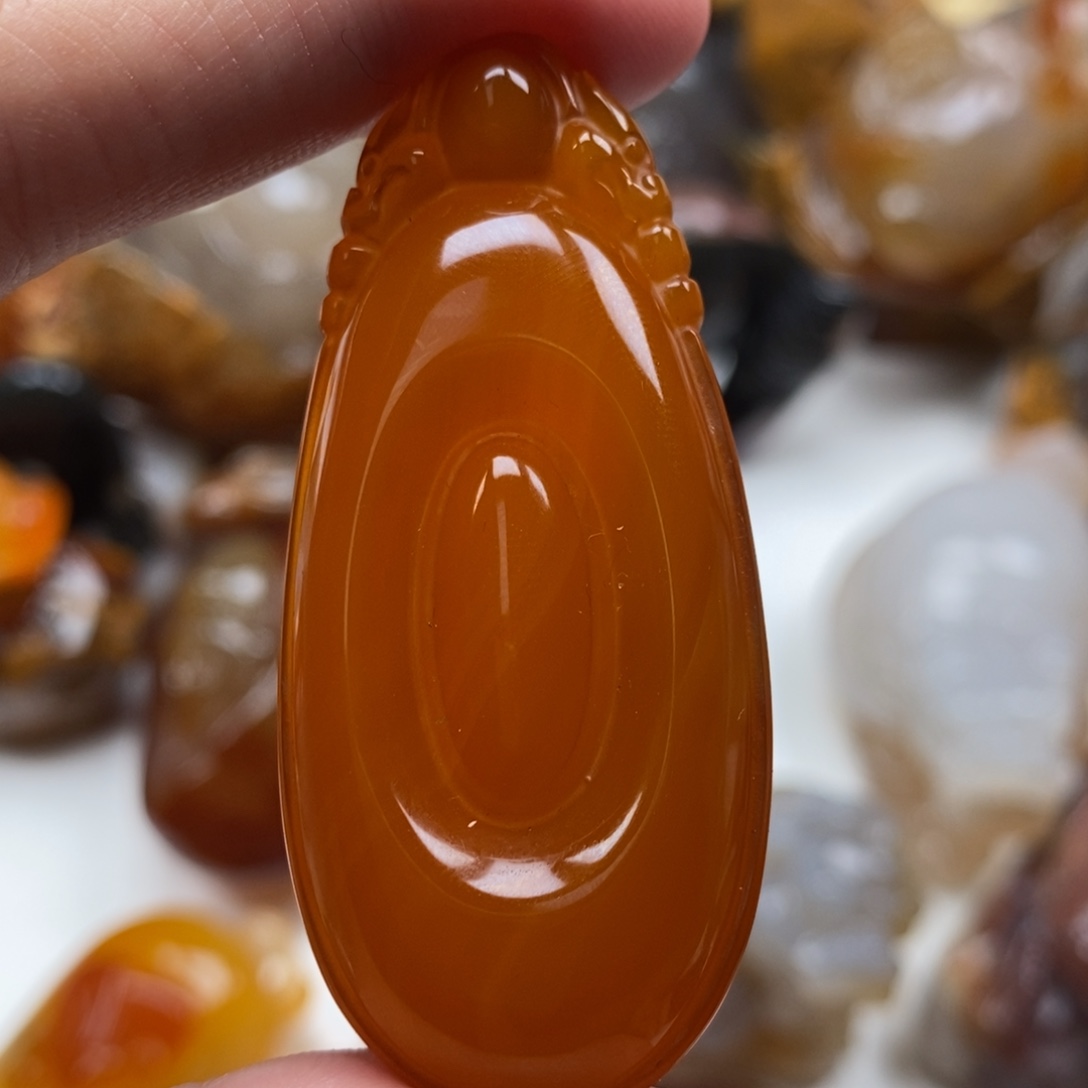 玛瑙/玉髓未镶嵌颈饰