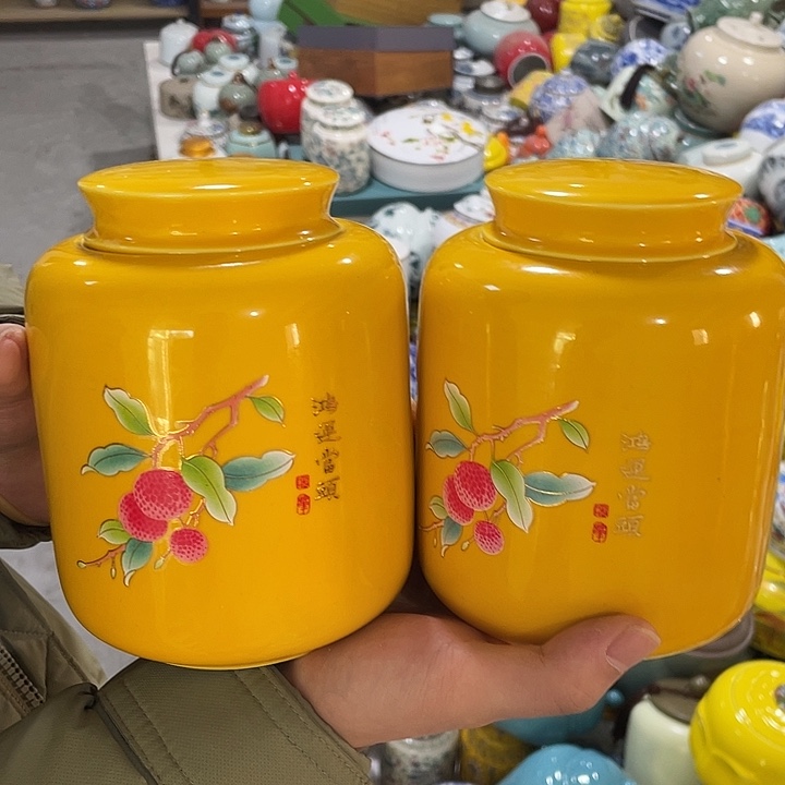 陶瓷罐茶叶罐密封罐