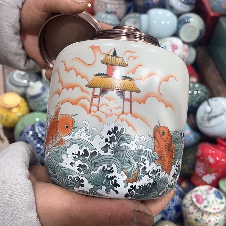 其他茶叶罐陶瓷家用全自动洗衣机家用