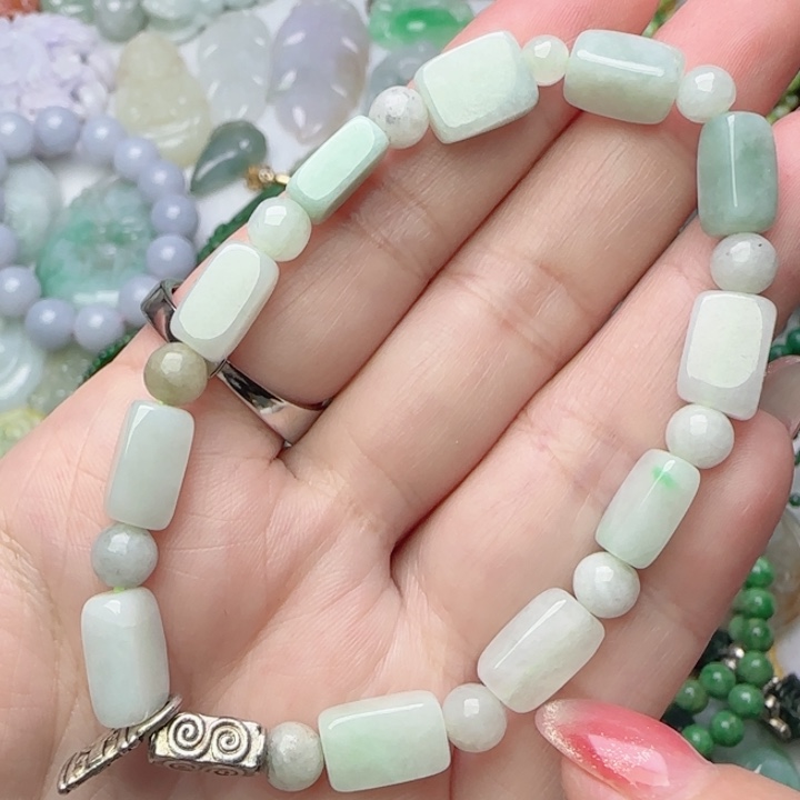 翡翠未镶嵌颈饰天然A货87