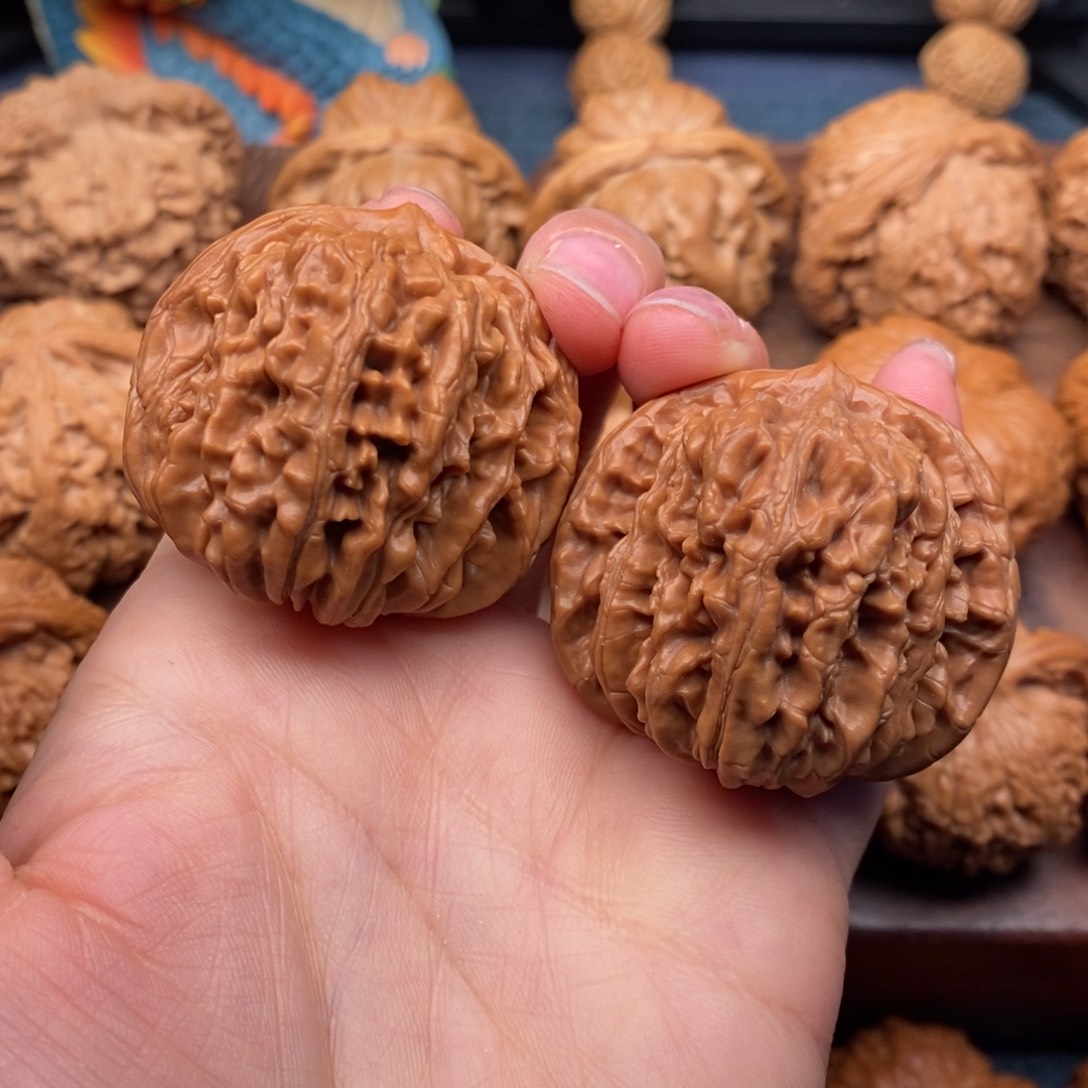 文玩核桃把件41精品平谷楼