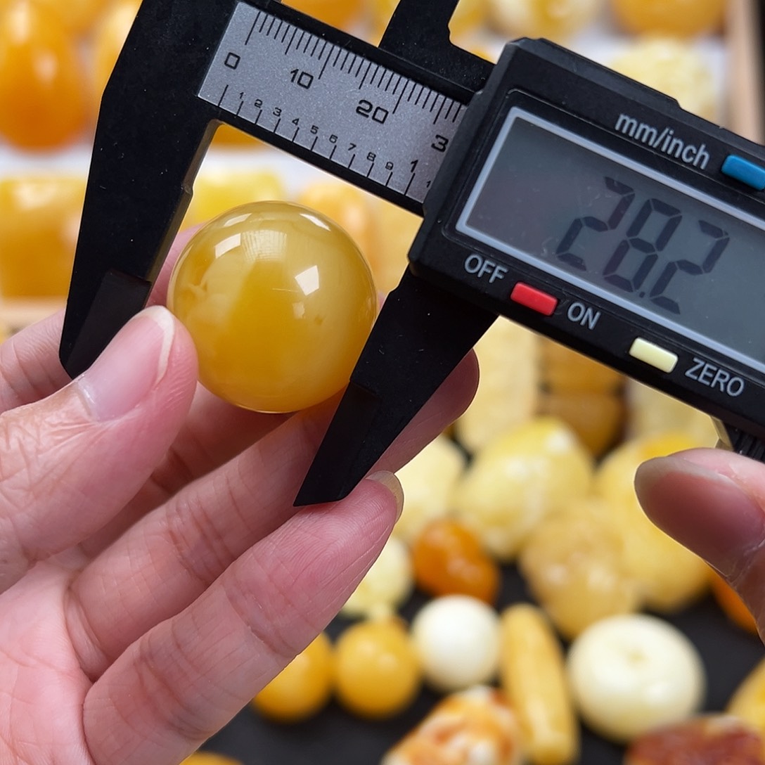 蜜蜡颈饰未镶嵌蜜蜡