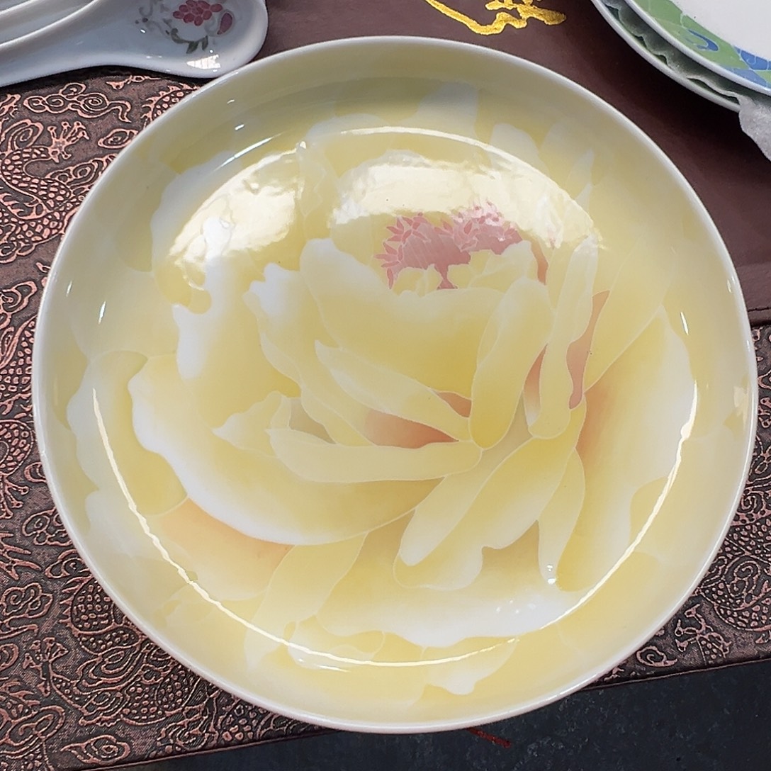 醴陵瓷直播供货基地红官窑22厘米