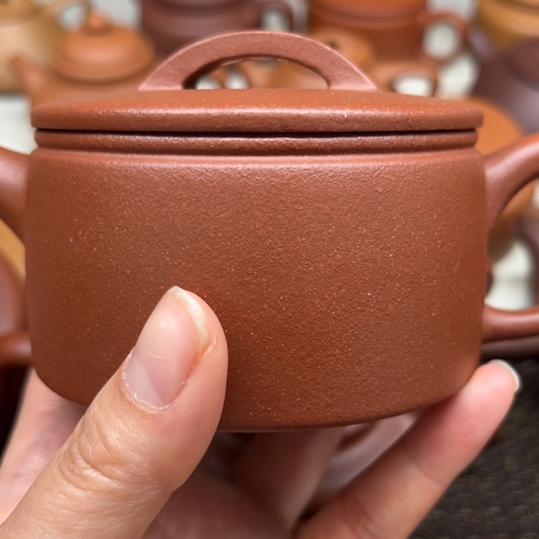 紫砂茶壶微瑕，汉瓦， 200cc