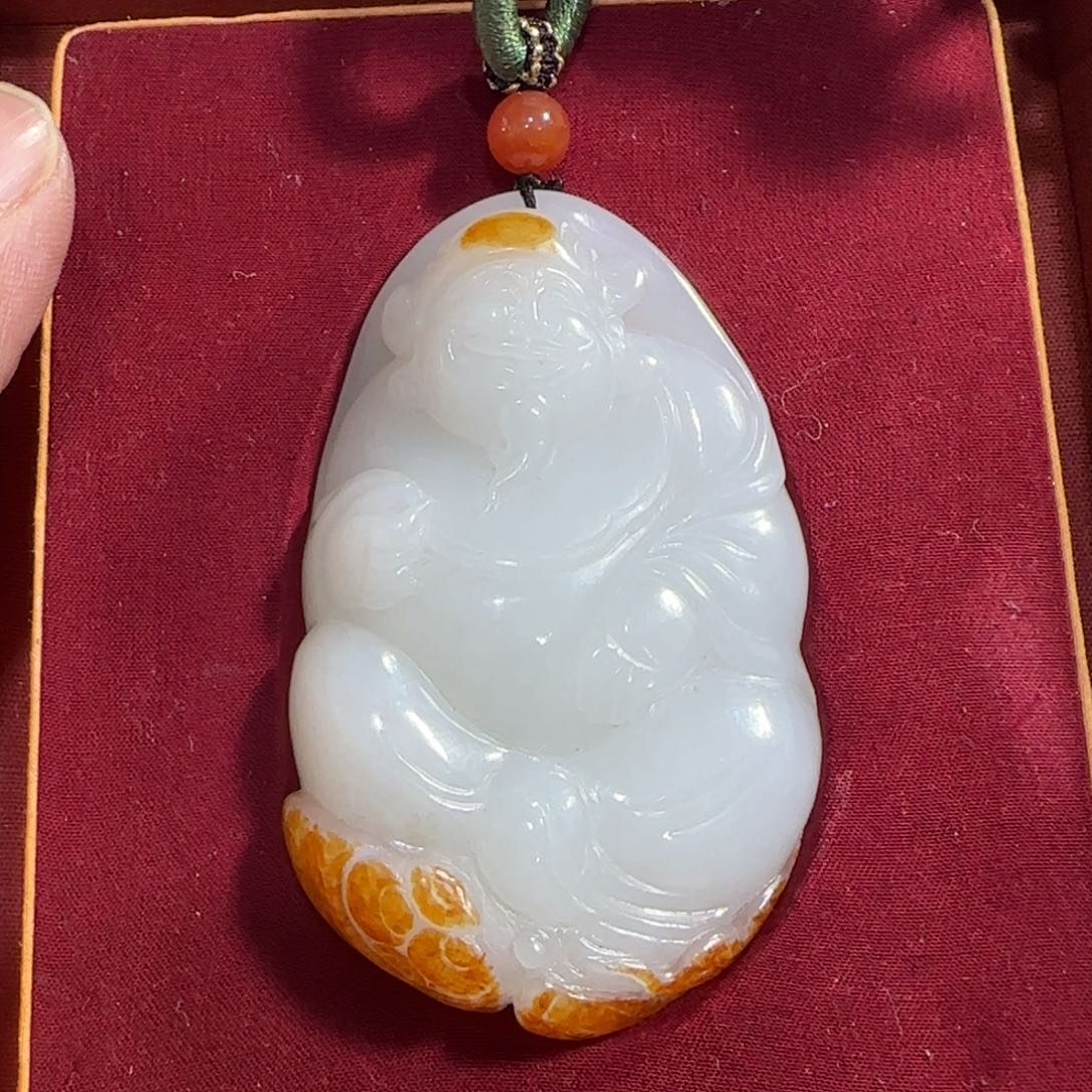 和田玉挂件未镶嵌