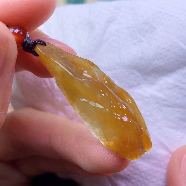 翡翠未镶嵌吊坠(不含链) 6892