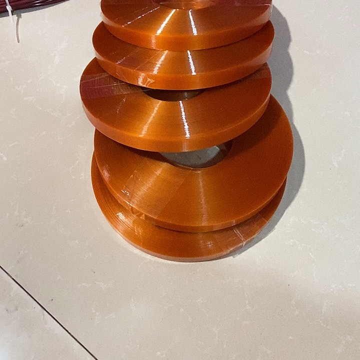 徐***姐1608塑钢带不开条5斤红铜色包邮