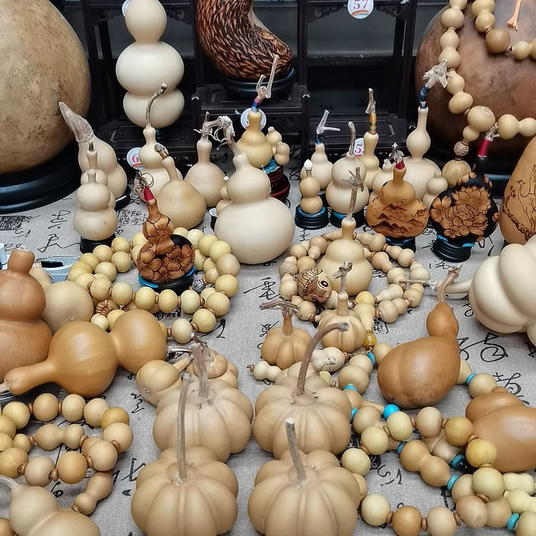 晨***门木葫芦摆件葫芦摆件