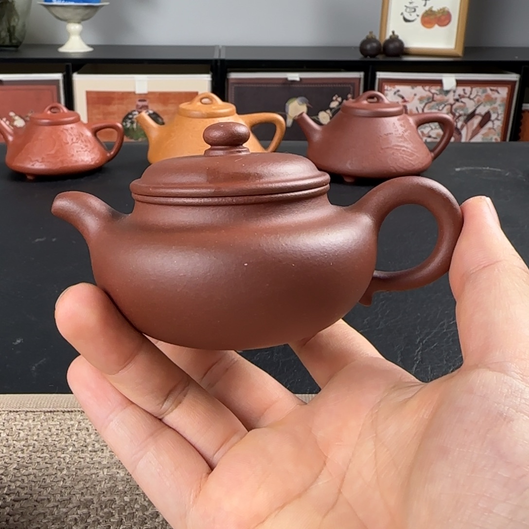 紫砂茶壶微瑕仿古