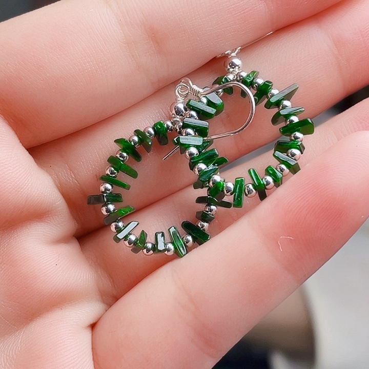 翡翠银S925镶嵌颈饰多样性