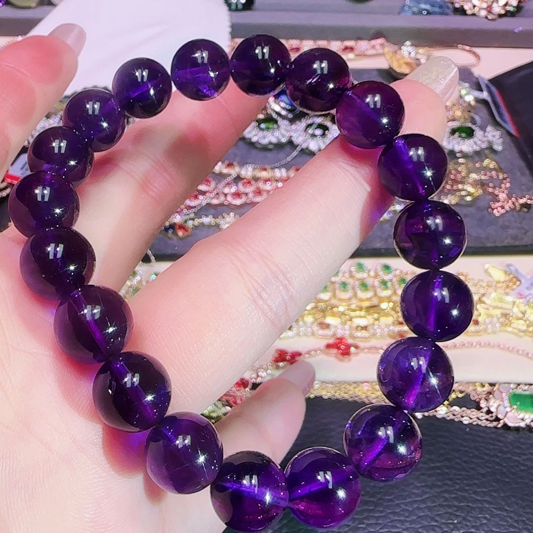 紫晶紫水晶未镶嵌