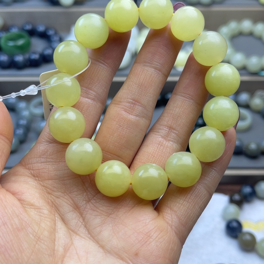 和田玉手链未镶嵌