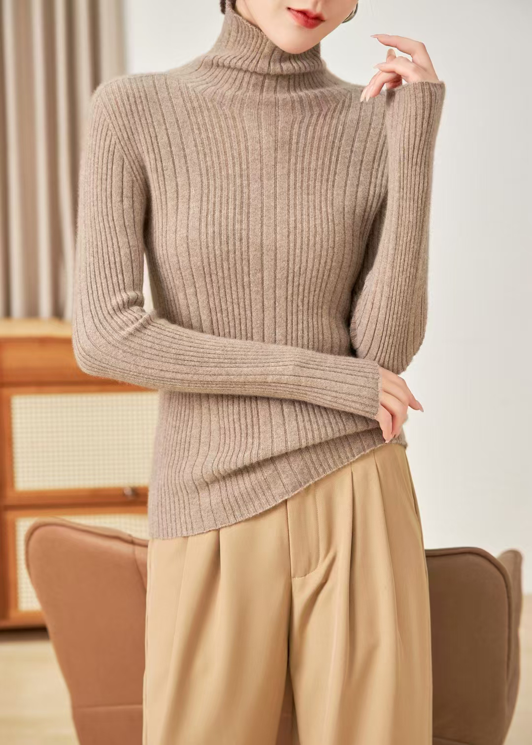 柔软舒适山羊绒保暖时尚